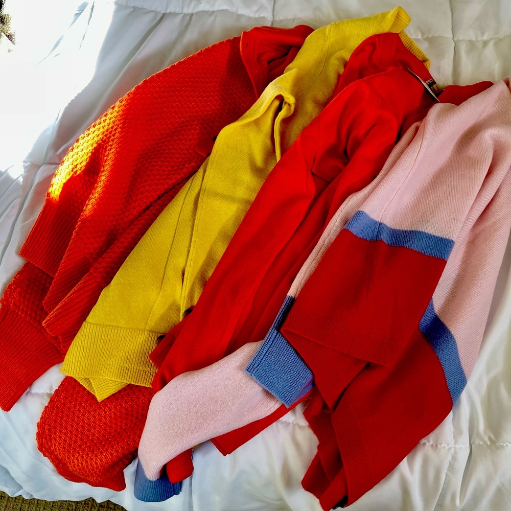 Bundle of  4 Comfortable Sweaters all brand New but only 1 has a tag